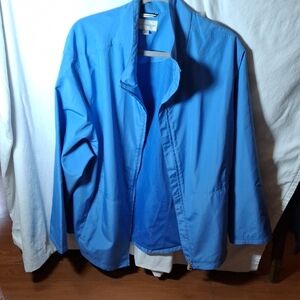 Cutter & Buck Blue Lightweight Windbreaker Jacket (Can036)